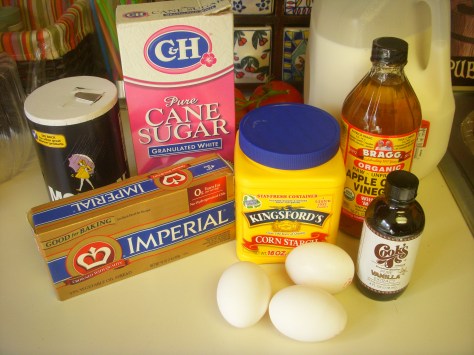 Classic Chess Pie Ingredients